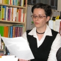Lesung am 8. Mai 2009 in Lhotzkys Literaturbuffet - Marcela Vsetickova liest