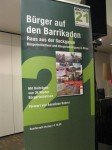 Raus aus der Sackgasse Buchpraesentation Plakat