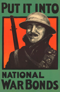 Plakat 1918: “Put It Into National War Bonds.